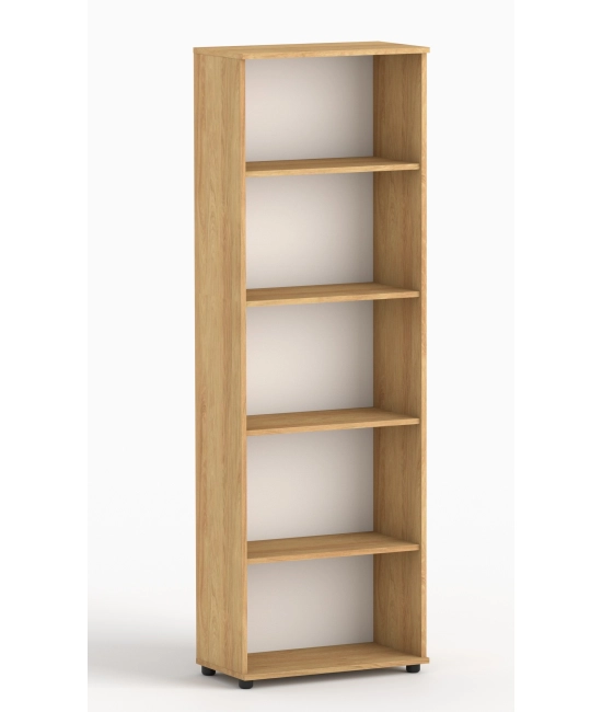 Regał 80 cm do biura, pokoju. G 80 Hikora naturalna